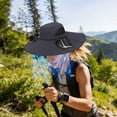 thumbnail image 4 of Dxssxc Stay Cool Wide-Brimmed Hat with Solar Fan, Breathable Sun Protection for Men Women, Perfect for Fishing Hiking and Outdoor Work., 4 of 5