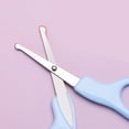 thumbnail image 3 of 8 Pcs Baby Healthcare Grooming Kit Small Portable Baby Nursery Care Kit Thermometer Nail Tool Kit Blue, 3 of 4
