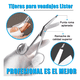 thumbnail image 3 of 2pzs Tijera De Boton Acero Inox Para Uso Rudo Médico 14cm Malubero Plateado, 3 of 5