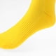 thumbnail image 4 of 1 par de medias deportivas de color liso, calcetines de fútbol, calcetines hasta la rodilla, calcetines deportivos de tubo amarillos (talla única), 4 of 8