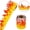 A002- Color B, variant on Back to School Flame Border School for Classroom Bulletin Boards Decorations Welcome Back to School Gift for Teachers and Students 3 Inch X 5.5 Yard Single Roll