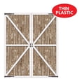 thumbnail image 4 of Fondo fotográfico Beistle Rustic Western Barn Door 6x5 pies, 4 of 7