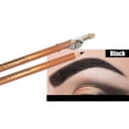 thumbnail image 5 of Women Fashion Gold Pole Waterproof And Sweat Proof Eyeliner Eyebrow Pencil 2in1 Eyeliner Pen Is Not Dizzy And Easy To Dye. Eyeliner Pen With Pencil Sharpener Is Suitable For Beginners, 5 of 5