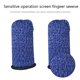 thumbnail image 5 of Methold 8 Uds funda para dedo transpirable controlador de juego funda para el dedo para Pubg Sweat Videojuegos y accesorios azul negro, 5 of 6