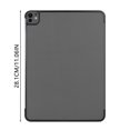 thumbnail image 2 of ¡Manténgase A La Vanguardia Con Nuestra Funda Protectora Para Tableta Con Tres Pliegues! Gris, 2 of 3