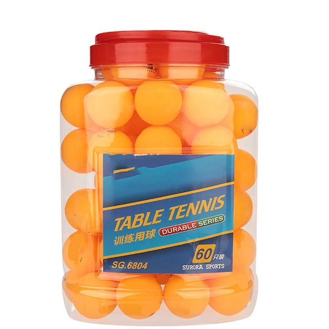 Table Tennis, Pong Ball Steady Rotation 60 Pcs With Convenient Portable Box For Entertainment For Casual Playing For Competition Training