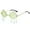 Green, variant on Vintage Cloud Rimless Tassel Sun Glasses Outdoor Punk Glasses Shades Sunglasse