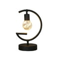 thumbnail image 1 of GROWTH TANK Modern Table Lamp Lighting LED Bulb Decorative Nightlight Reading Light Cordless black G, 1 of 9
