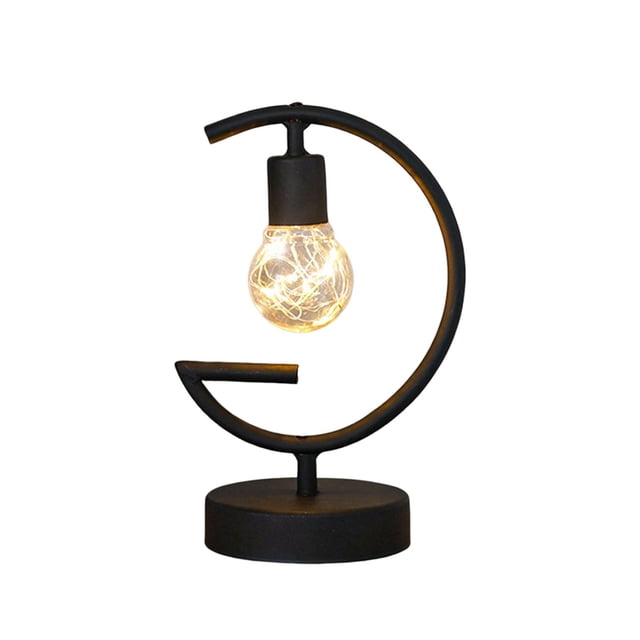 GROWTH TANK Modern Table Lamp Lighting LED Bulb Decorative Nightlight Reading Light Cordless black G