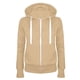 thumbnail image 1 of Sudadera con capucha kcavykas para mujer, informal, con cremallera completa, cómoda, larga, con bolsillos, de moda. Oferta de liquidación., 1 of 3