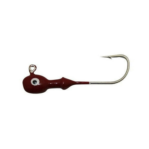 Tsunami Saltwater Jig Head Fishing Lure 1/4 oz. – Red