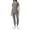 Gray, variant on Jogger Scrub Pants 2025, Lightweight Polyester Medical Uniforms Women Moisture-Wicking Summer Nurse Uniform Set Wrinkle-Free Top Nurses Week Gift Outfits 2025 Trends Nursing Pink Xxl