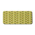 thumbnail image 1 of Botanical Computer Mouse Pad, Funky Trees with Abstract Leaves Natural Themed Garden Art Pattern, Rectangle Non-Slip Rubber Mousepad X-Large, 35" x 15", Yellow Green Multicolor, by Ambesonne, 1 of 2