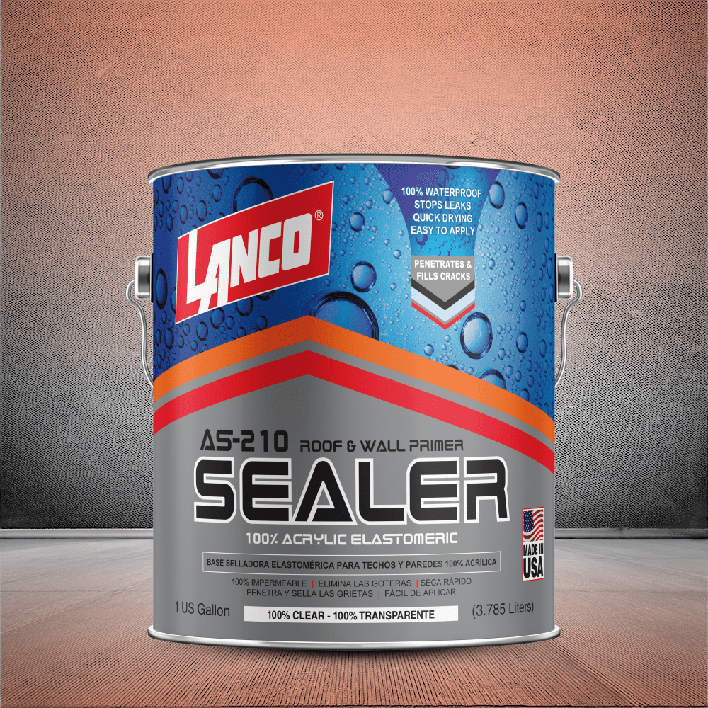 Lanco Acrylic Primer Sealer Clear Finish, 1 Gallon