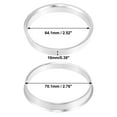 thumbnail image 5 of Unique Bargains 4pcs OD 70.1mm to ID 64.1mm Aluminum Alloy Car Hub Centric Rings Wheel Bore Center Spacer, 5 of 6