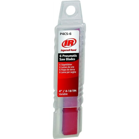 

Ingersoll Rand P4CS-6 Course Standard Pitch Reciprocating Saw Blades - 6 Pack