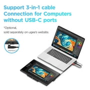UGEE UE12 11.6 inch Full-laminated IPS LCD Drawing Tablet with Screen, 124%sRGB for Windows/Mac/Android