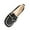 Black, variant on Pisexur Women's Fashion Casual Loafers - Shallow Bottom Bow Round Toe Flat White,42