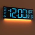 thumbnail image 1 of Reloj Digital de Pared JALL de 16" con Temporizador LED Grande, 1 of 8