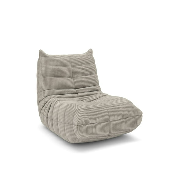 Lucas All Foam Armless Chair, Beige