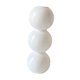 thumbnail image 2 of Jarrón de burbujas de vidrio, florero de vidrio, adorno para jardín, decoración de oficina, accesorios Blanco, 2 of 9