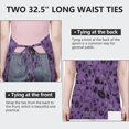 thumbnail image 6 of Halloween Witchy Elements Apron-Garden Aprons for Women with Pockets-Cotton Linen Waterproof Kitchen Cooking Gardening Aprons Adjustable for Kitchen,Cooking,BBQ and Salon 32"x27", 6 of 7