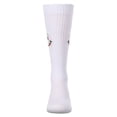 thumbnail image 3 of MeMoi Girls "Colorful Smiley Face" Ribbed Cotton-Rich Knee High Soick - Girls - Female, 8, White, 3 of 6