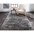 thumbnail image 2 of Feizy Home Collection 5' x 8' Gray Solid Rectangular Area Throw Rug, 2 of 4
