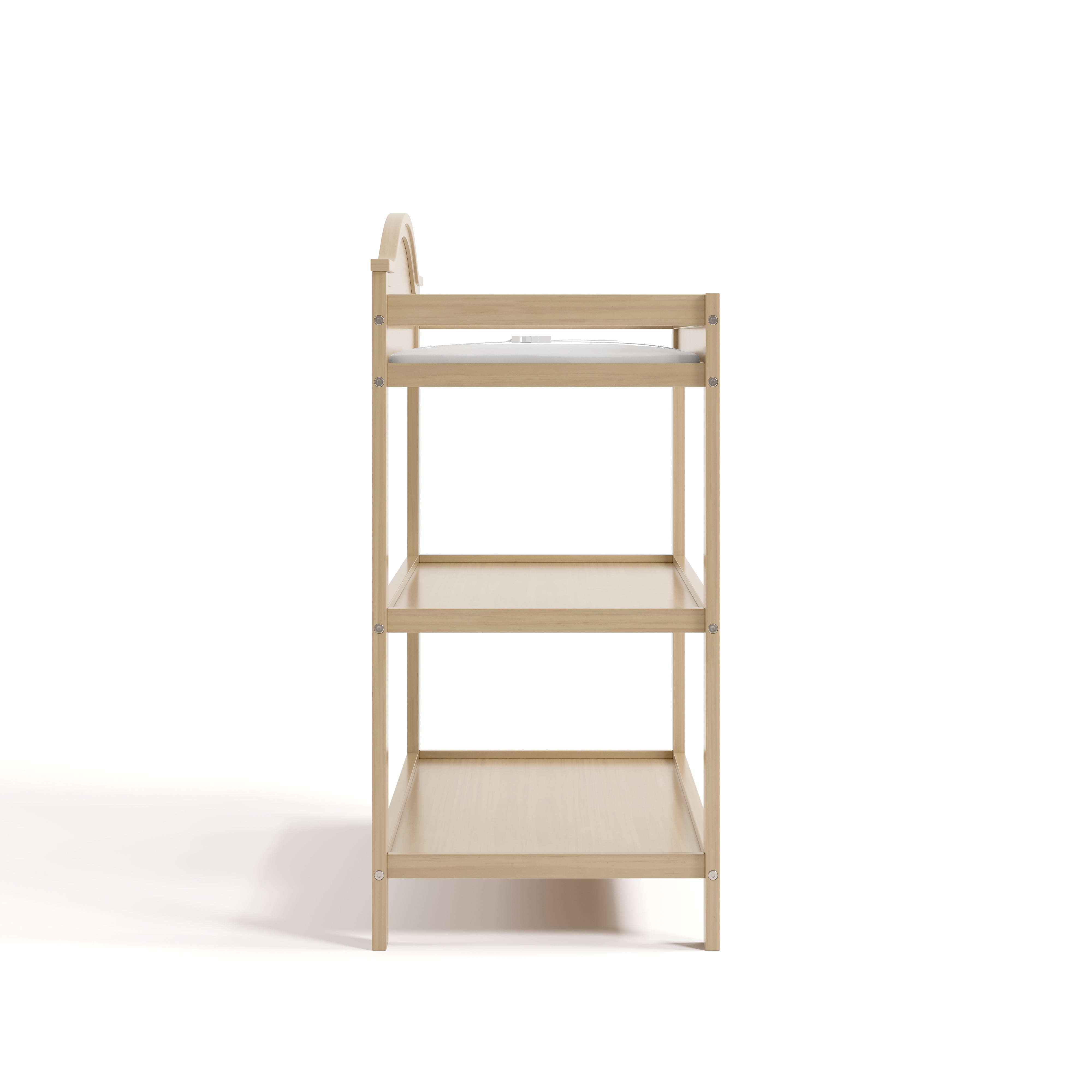 Graco Story Infant Wood Changing Table, Driftwood