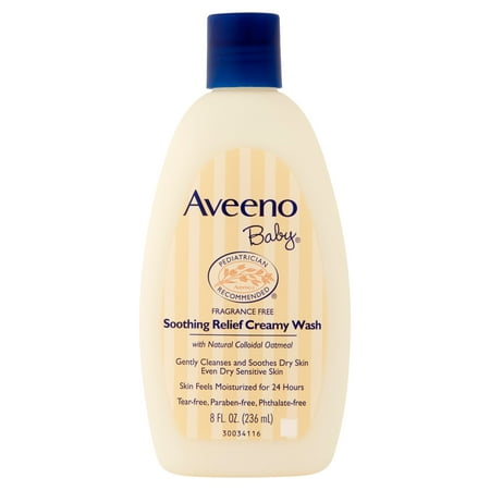 Aveeno Bébé apaisant Relief Crème nettoyante, 8 Fl. Oz.