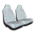 thumbnail image 2 of Cauagu Sequins Print Car Seat Covers,Universal Automotive Seat Covers Car Seat Protectors Easy to Install Car Cover Car Accessories Auto rucks Van & SUV-2 PCS, 2 of 9