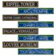 thumbnail image 1 of Recortes de carteles de calles francesas (paquete de 12) The Beistle Company 54675, 1 of 1
