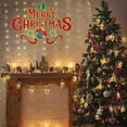 thumbnail image 4 of Christmas Bulb String Lights Decorations Christmas Tree Snowman Elk Santa Battery Operated Powerd 4.9 FT 10 LED Twinkle Indoor Outdoor Window Decor, 4 of 9