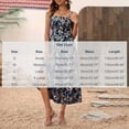 thumbnail image 3 of SAWOBUUN Womens Floral Print Midi Dress Square Neck Spaghetti Strap Tiered Summer Beach Sundress Casual Boho Long Dress, 3 of 6