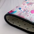 thumbnail image 4 of DouZhe Tapis de Zone Motif Coloré Fierté Transgenre Antidérapant Lavable en Machine, Tapis de Sol Style Rose et Bleu, 63x48 Pouces, 4 of 6