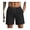 Black, variant on Ekouaer Mens Swim Trunks 7 Inch Quick Dry Board Shorts Swimwear Bathing Suits with Mesh Liner 2 in 1 Surf Swimming Short with Pockets