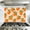Color 1, variant on Kitchen Backsplash Peel and Stick Wall Murals Seamless sunflowers Trendy textile design Removable Mural 35.4"W x 23.6"H, Oil Proof Vinyl Wallpaper for Fireplace & Behind Stove