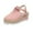 Pink, variant on asdoklhq Wedges for Women Women Sandals Vintage Wedge Buckle Strap Straw Thick Bottom Flats Female Shoes Pink 38