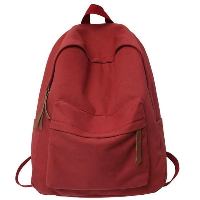 Sac à dos pour Femmes Mode Sac d'École en Toile Tendance pour Filles Grande Capacité Sacs à dos de Rangement Design Simple Sacs à dos de Voyage Sac à dos scolaire