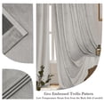 thumbnail image 4 of Paneles de cortina para ventanas Central Park, color gris aterciopelado moderado, 4 of 8