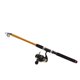 thumbnail image 4 of Combos de caña y carrete de pesca, Kit completo, caña de carrete de pesca giratoria telescópica con línea de anzuelo de pesca de mordida suave, 4 of 10