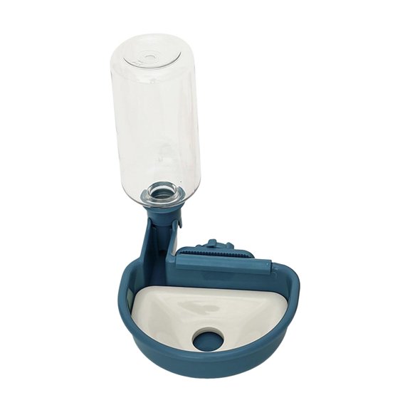 Pet Water Dispenser 480ml Hanging Cage Bowl Cats Small Dogs Automatic Refill Large Capacity