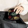 thumbnail image 6 of Praying Hands Storage Bag for Sanitary Napkins - Velvet, Sponge, and Oxford Fabric Period Pouch Organizer 4.7x6.6x6.6 in., 6 of 6