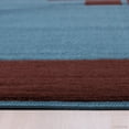thumbnail image 7 of Allstar blue Area Rug. Contemporary. Abstract. Traditional. Formal. Shapes. Spirals. Circles (7' 7" x 10' 6"), 7 of 7