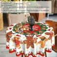 thumbnail image 4 of Mantel Navideño Redondo, Decoraciones Navideñas, Mantel Redondo De Navidad, Mantel Redondo De Navidad Para Exteriores, Mantel Decorativo Para Fiestas En Interiores Y Exteriores, 4 of 7