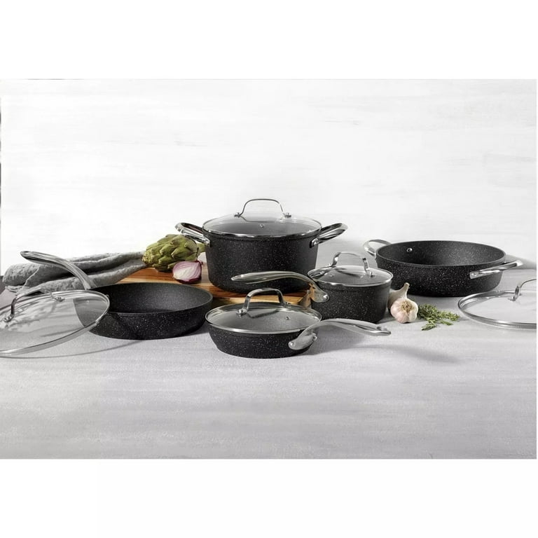Starfrit The Rock Cookware Set, Stainless Steel