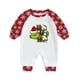 thumbnail image 2 of Conjuntos de pijamas navideños familiares a juego Grinch 2024, pijama de Grinch con parte superior y pantalones de pijama a cuadros, pijama de Grinch para niños y adultos para la familia, 6 Meses, 2 of 4