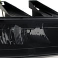thumbnail image 6 of AKKON - For Chevy Colorado / Canyon Black Headlights Head Lamps Replacement Pair + Black Tail Lights Combo Sets, 6 of 7