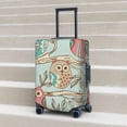 thumbnail image 5 of Travel Luggage Cover Protector - Hand drawn owl Anti-Scratch Suitcase Covers Fits 18-32 Inch Luggage, 5 of 5