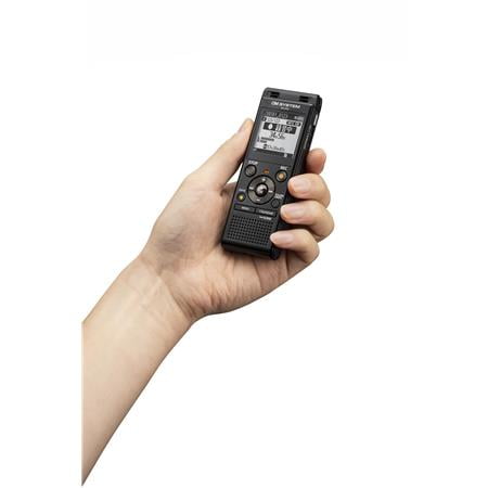 OM System - WS-883 Digital Voice Recorder - Black